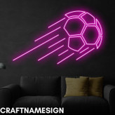 تابلو نئون توپ فوتبال