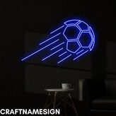 تابلو نئون توپ فوتبال