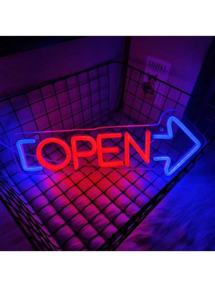 تابلو نئون طرح اوپنopen
